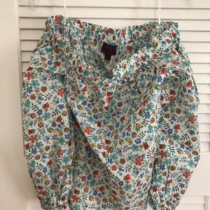 JCrew Liberty Of London floral cotton shirt